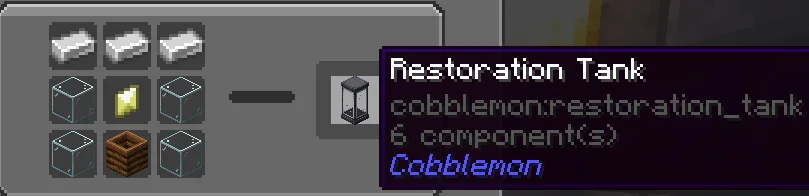 Craft Restoration Tank - Restoration Tank