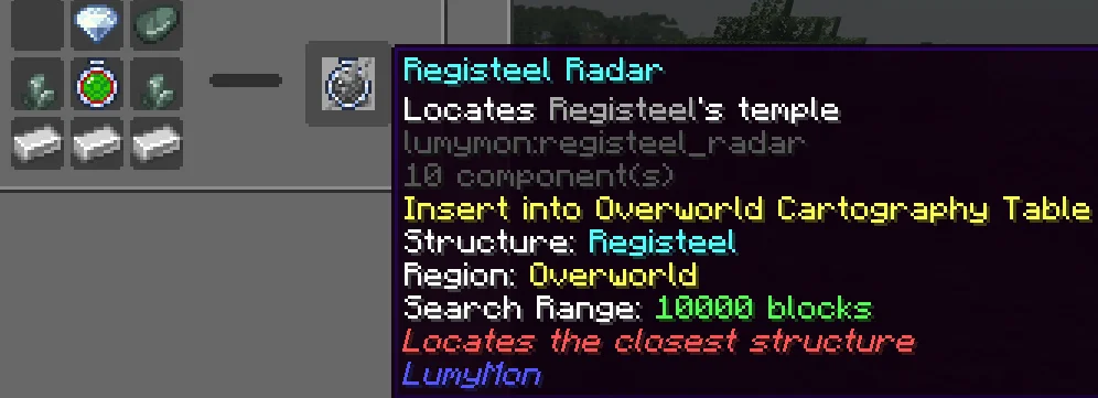 Craft the Registeel Radar - Image 1