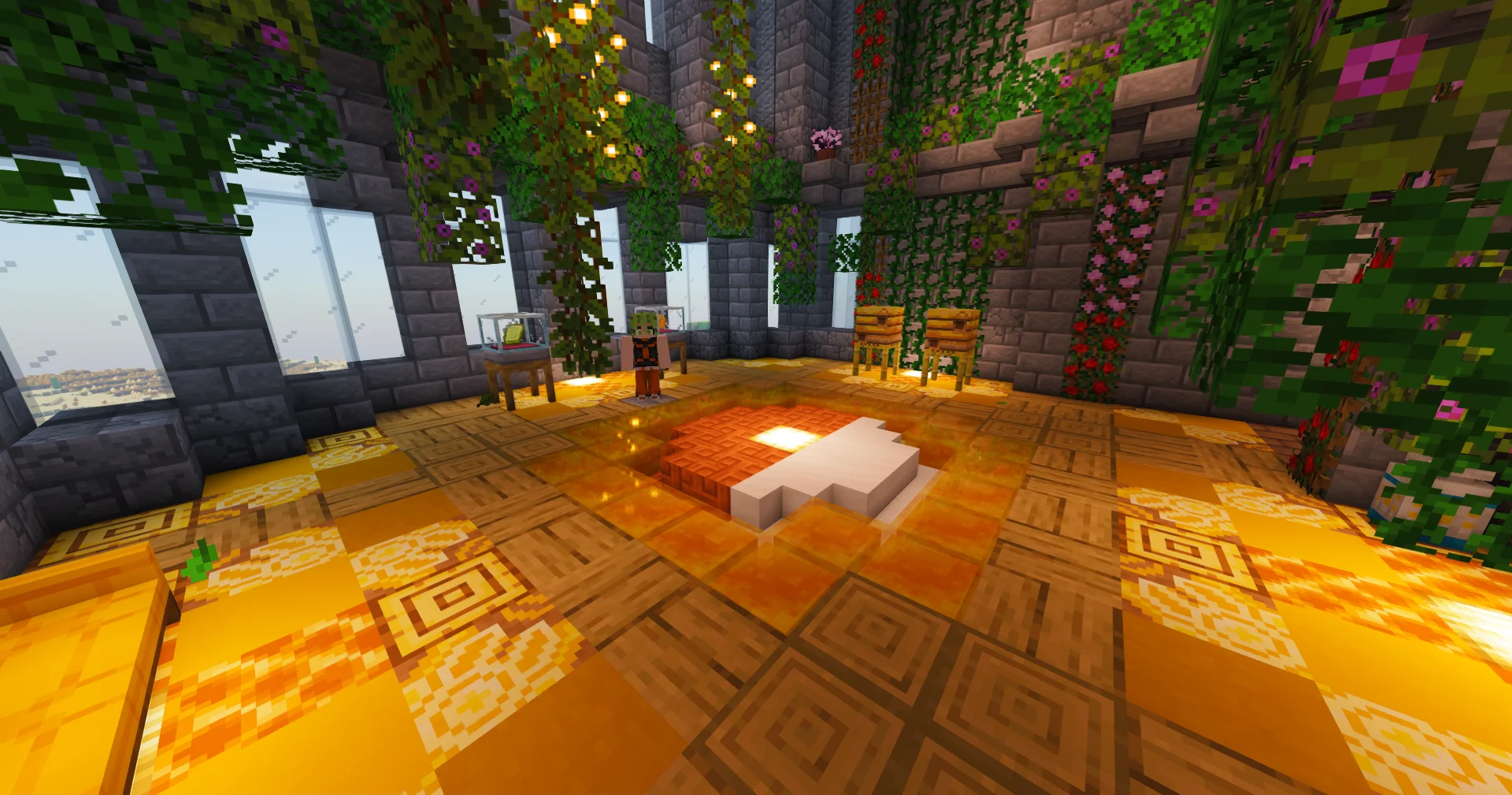 Aaron - Aaron's overgrown orange battle arena