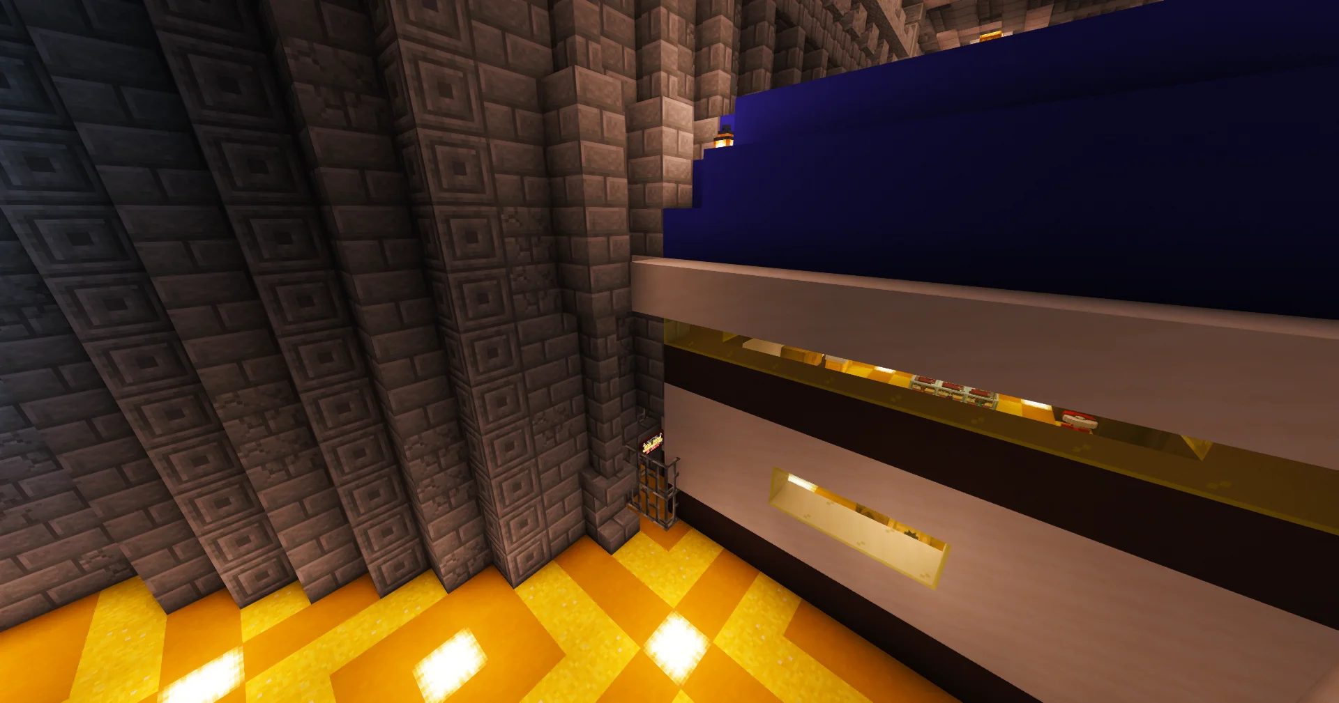 Aaron - narrow side-room entrance behind the shop