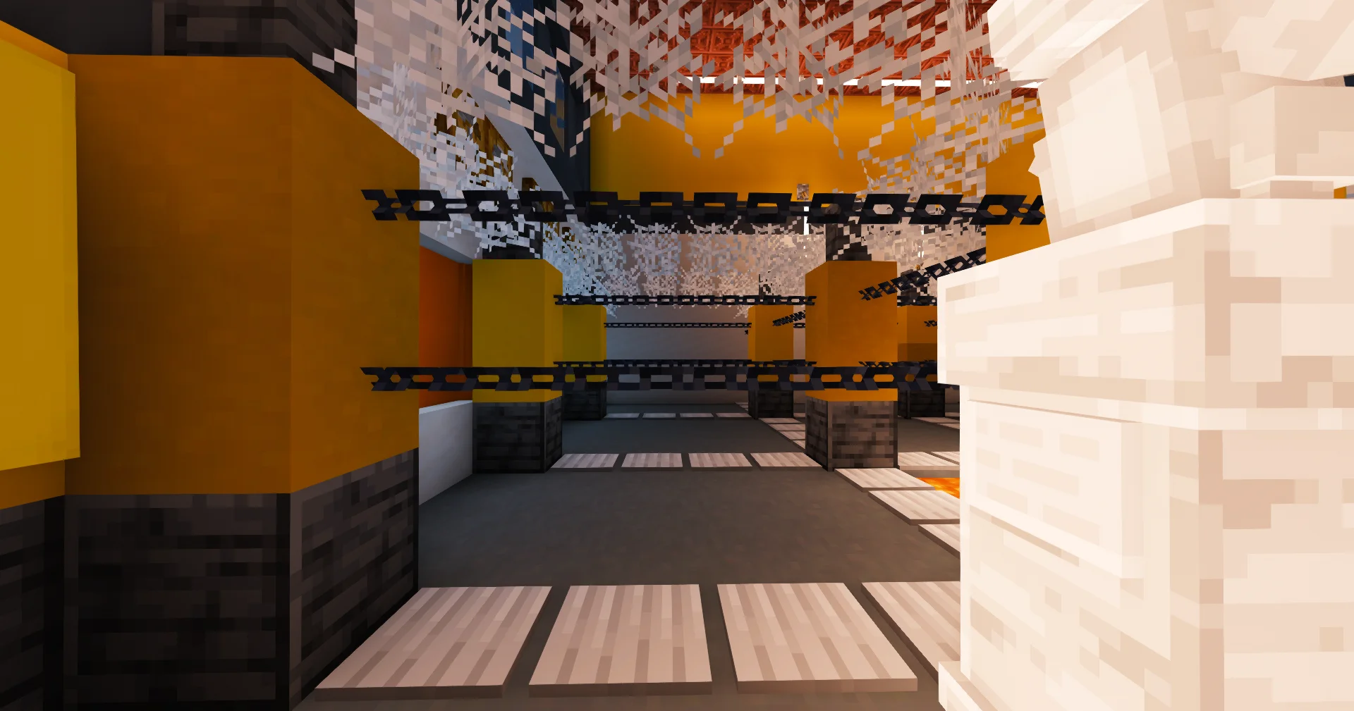 Corrado - Pressure plates and chains at the maze entrance