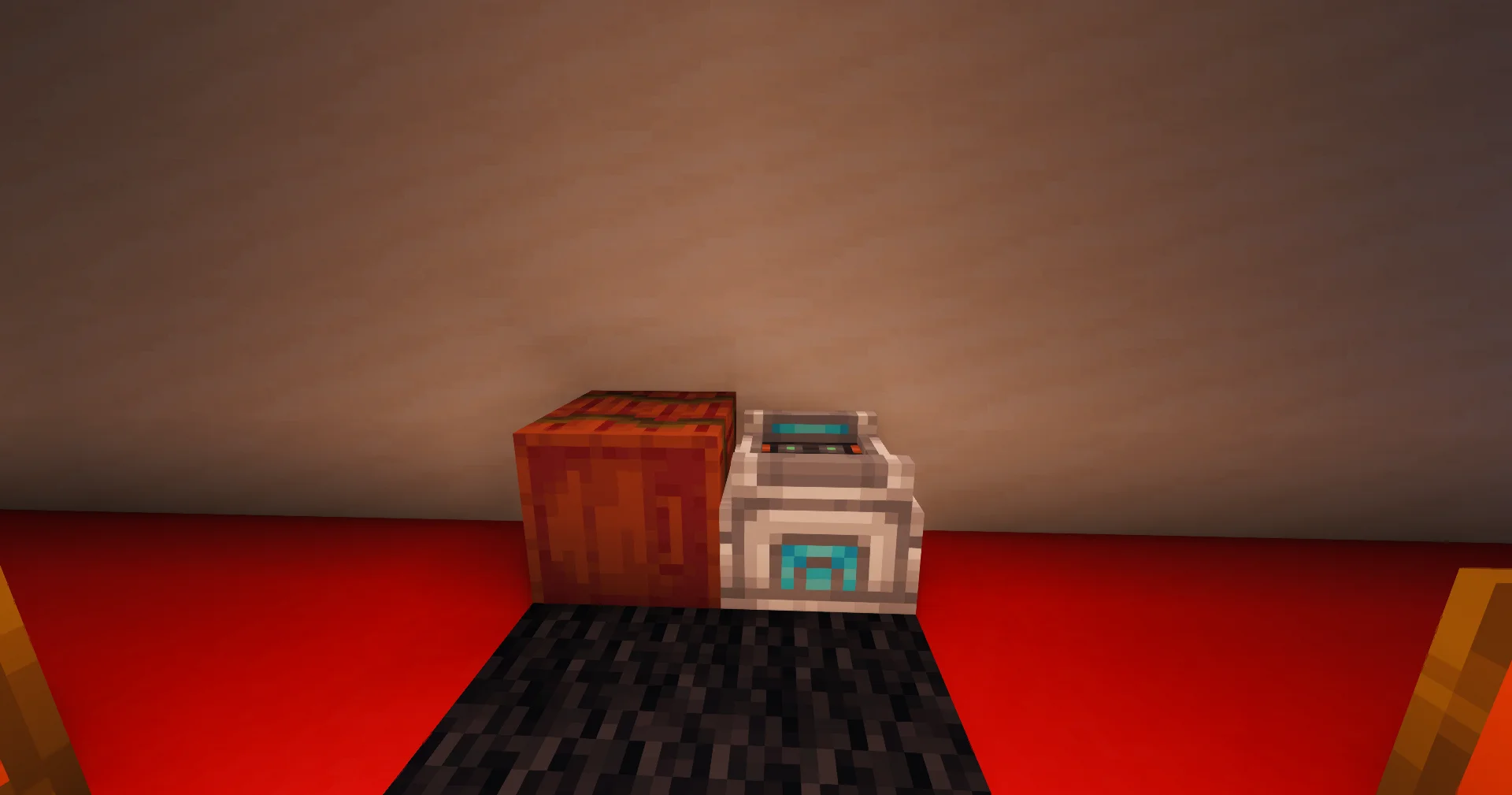 Fannie - Side counter and barrel at the back of Fannie's gym