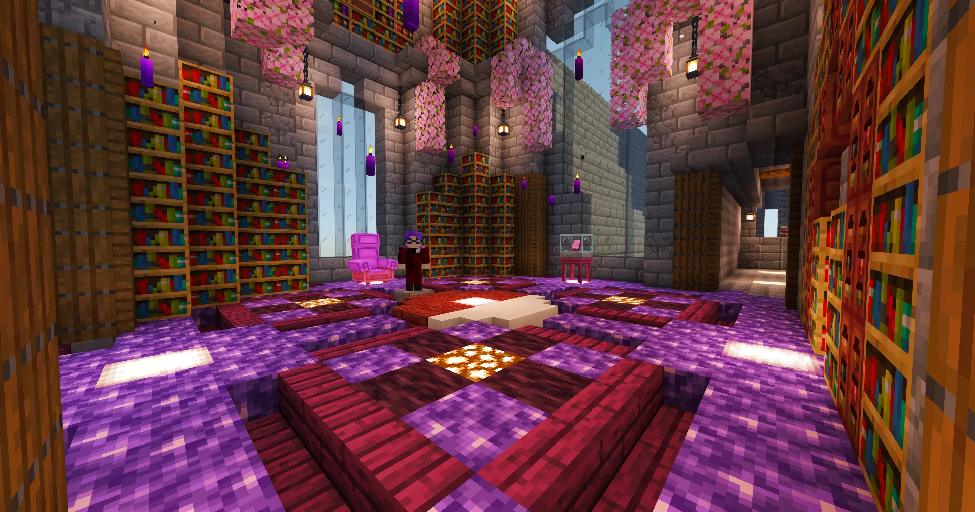 Luciano - Luciano's library-themed Psychic arena