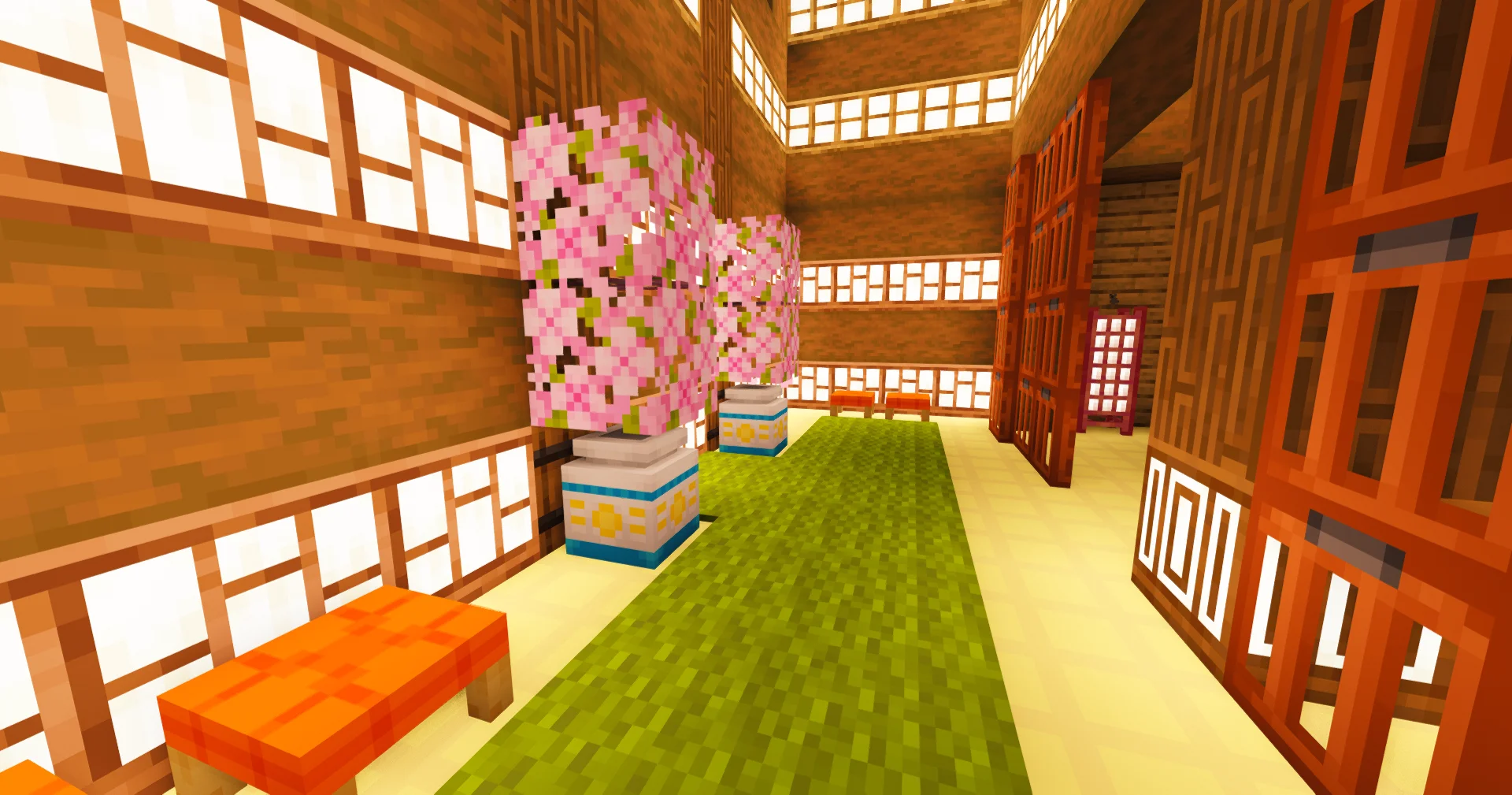 Marzia - Side corridor with a cherry tree and hidden loot