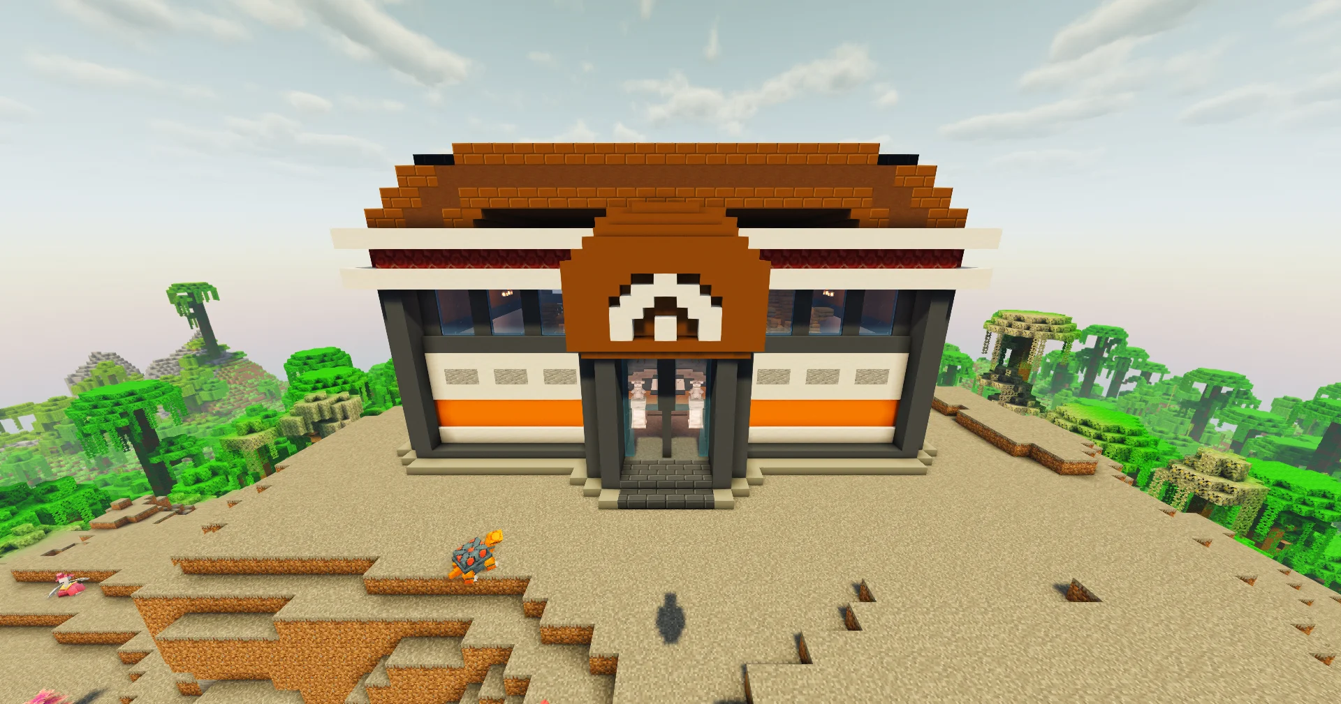 Pedro - Pedro's gym exterior in the Volcanic Peaks