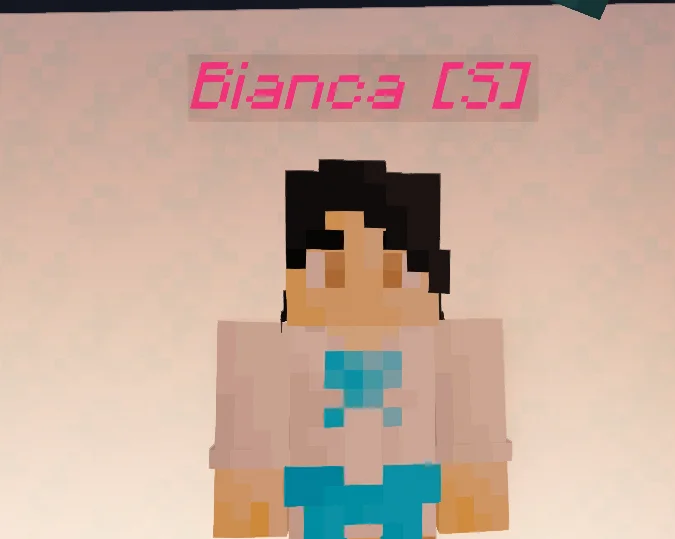 Bianca - Close-up of Bianca before the battle