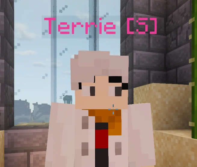 Terrie - Close-up of Terrie before the battle